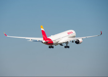 El nuevo A350 de Iberia despega mañana