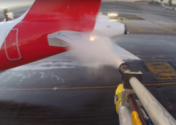 Fotos de la nieve en la T4 y vídeo deshielo