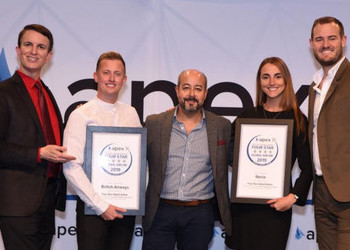 APEX incluye a Iberia en su listado de aerolíneas con cuatro estrellas