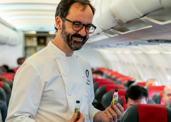 Realizamos la primera cata a bordo de Aceites de Oliva de España rumbo a Londres