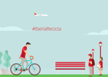 #IberiaRecicla los residuos generados a bordo