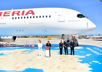 Juan Sebastián Elcano, el nuevo A350 de Iberia