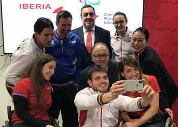 Iberia lleva a Tokio 2020 al equipo paralímpico español