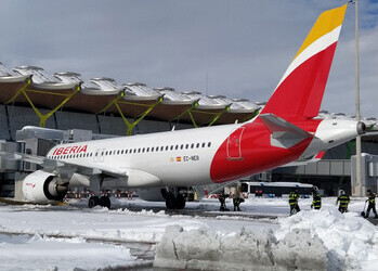 Iberia operará en los próximos dos días más del 80 por ciento de los vuelos de largo radio y más del 60 por ciento de los de corto y medio
