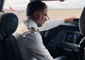 17 años volando aviones Airbus