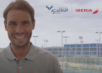 Iberia se une a la “Rafa Nadal Academy by Movistar”