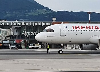 Estrenamos hoy nuestra ruta a Liubliana con un 80 por ciento de ocupación