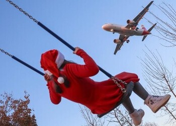 Iberia lleva la Navidad a bordo