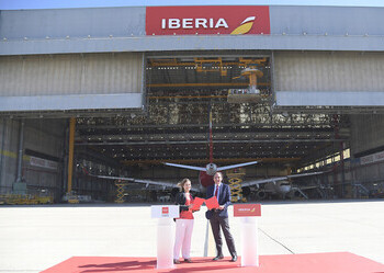 Iberia y la Comunidad de Madrid sellan un acuerdo de promoción conjunta en EE.UU.