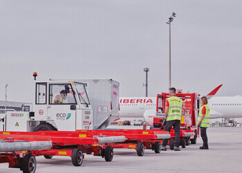 Iberia Airport Services recibe 14,2 millones de euros para la renovación de sus equipos de handling