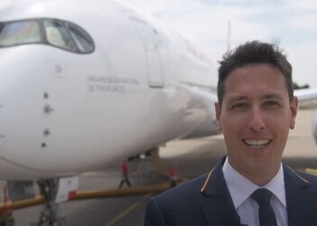 ¿Qué tienen en común Marc Navarro, uno de nuestros TCP, y el último A350 que hemos incorporado a nuestra flota?