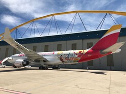 A350 con imagen Comunidad de Madrid