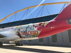A350 con imagen Comunidad de Madrid