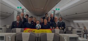 Vuelo Selección Española de Fútbol Femenino