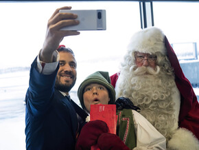 vuelo inaugural Rovaniemi