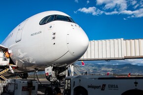 Airbus A350 en Quito
