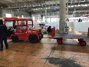 Equipos de handling para la Fira