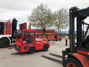 Equipos de handling para la Fira