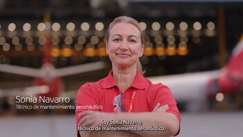 Un día con... una técnico de mantenimiento aeronáutico