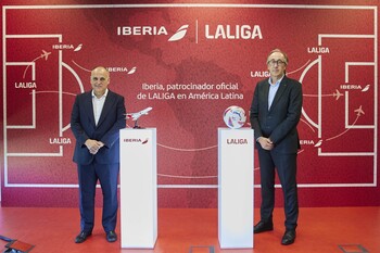 Iberia se convierte en patrocinador oficial de LALIGA en América Latina a partir de la temporada 23/24