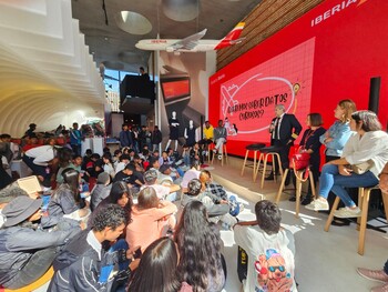 Éxito del Espacio Iberia en Bogotá con más de 5800 visitantes