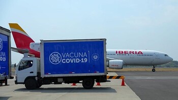 IAG Cargo, Iberia y British Airways transportan 2,5 millones de vacunas en América Latina