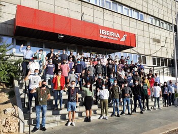52 estudiantes de Formación Profesional llegan a las instalaciones de Iberia Mantenimiento