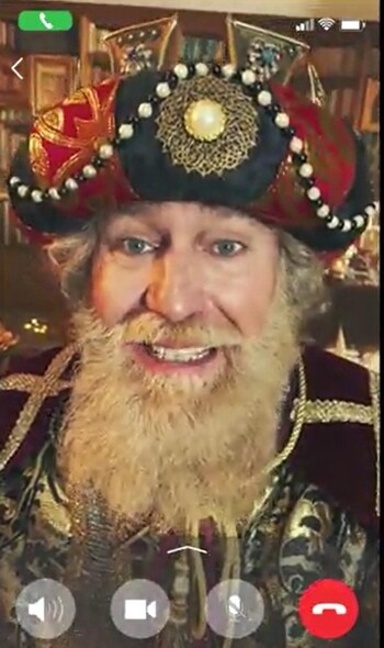 Los Reyes Magos de Iberia han realizado ya más de 600 000 videollamadas a niños
