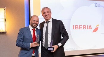 Iberia recibe el premio a la mejor aerolínea en Europa y América