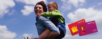Iberia celebra el Día de la Madre con tarjetas regalo para volar con hasta el 10% de descuento  