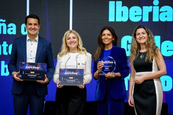 Iberia, galardonada por su iniciativa de vida saludable ‘Cada peldaño suma’ 