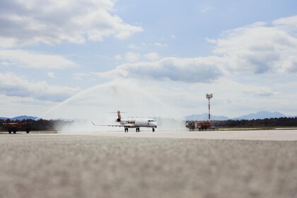 Inauguración vuelo Liubliana