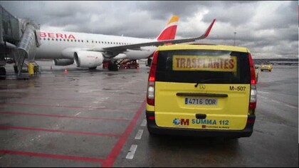Transporte órganos