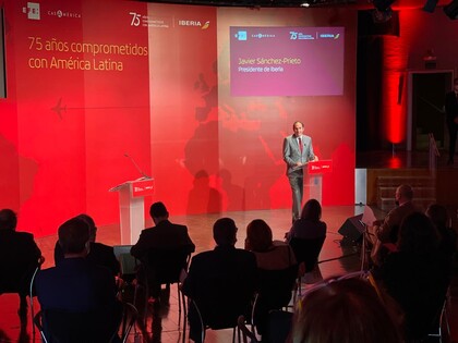 Evento 75 aniversario vuelos América Latina