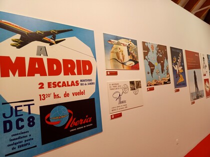 Exposición 75 aniversario vuelos América Latina
