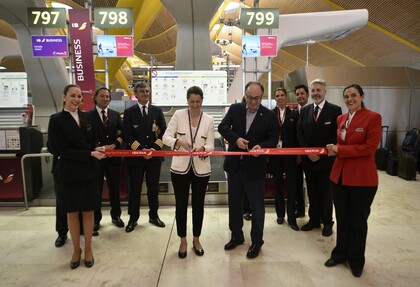Inauguración vuelo a San Francisco