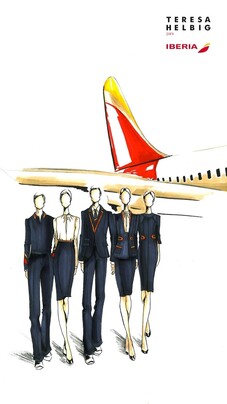 Teresa Helbig uniformidad de Iberia