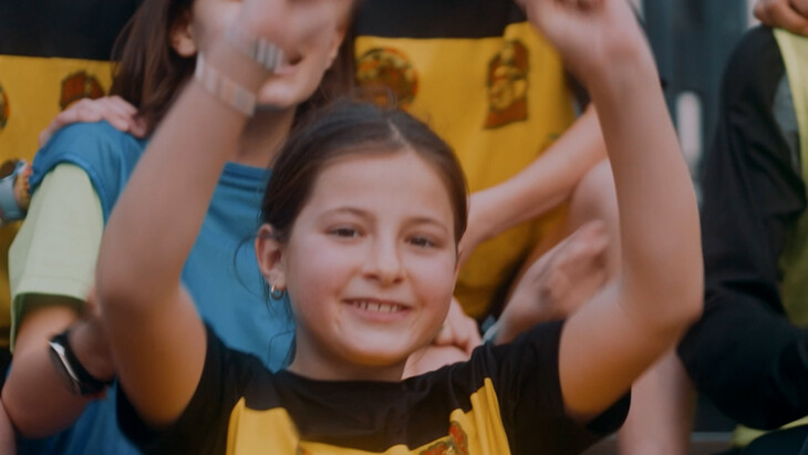 Una de las jugadoras del Club Dragones de Lavapiés.