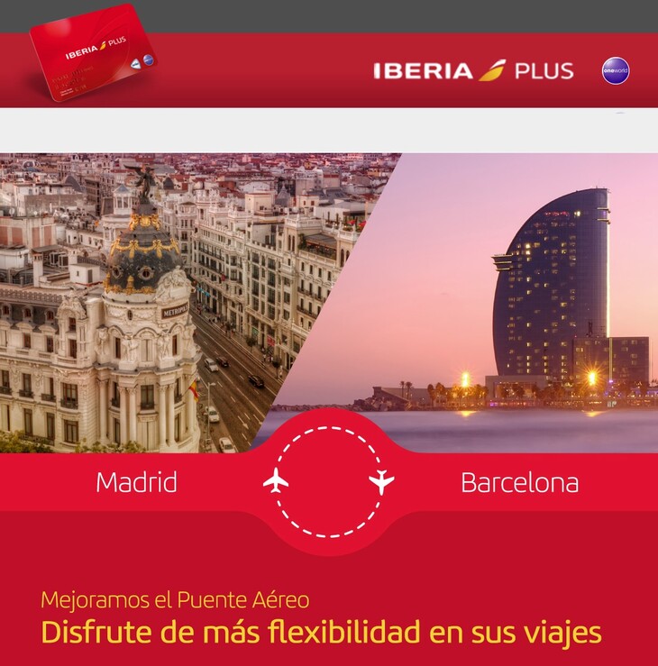 Iberia Plus Puente Aéreo